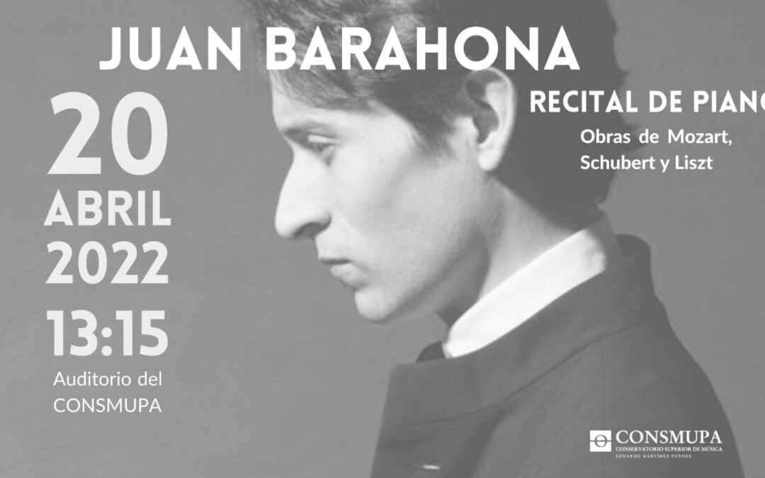 Recital de Piano, Juan Barahona
