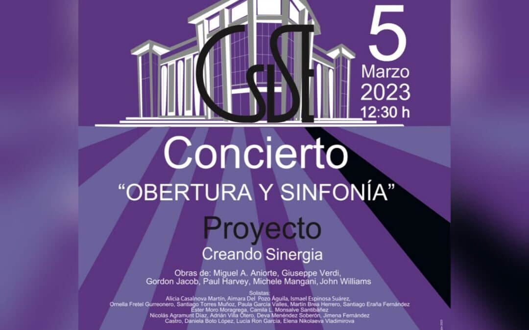 Proyecto «Creando Sinergias»: Concierto «Obertura y Sinfonía»
