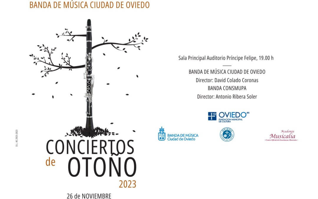 CONCIERTO DE LA BANDA DEL CONSMUPA CON LA BANDA DE MÚSICA CIUDAD DE OVIEDO