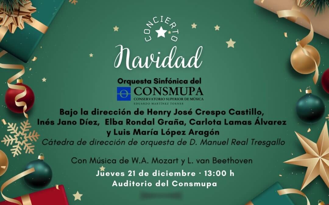 CONCIERTO DE NAVIDAD DE LA ORQUESTA SINFÓNICA DEL CONSMUPA