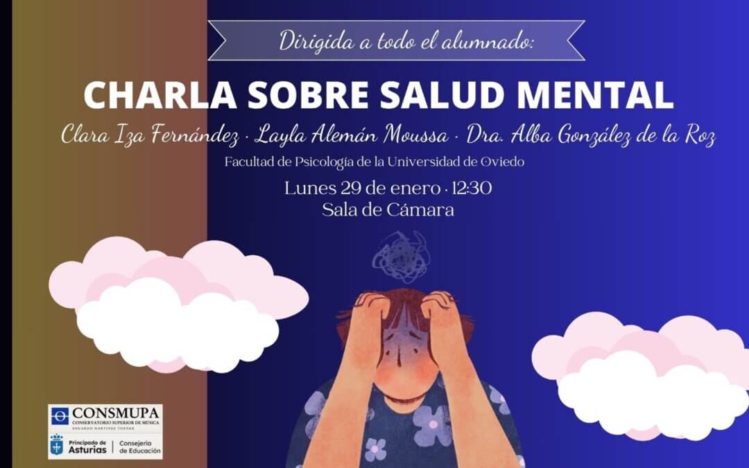 CHARLA SOBRE SALUD MENTAL