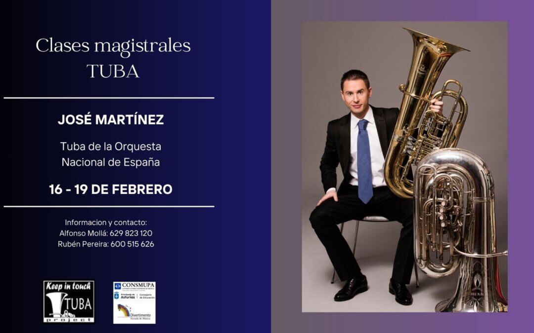 CLASES MAGISTRALES DE TUBA – JOSÉ MARTÍNEZ