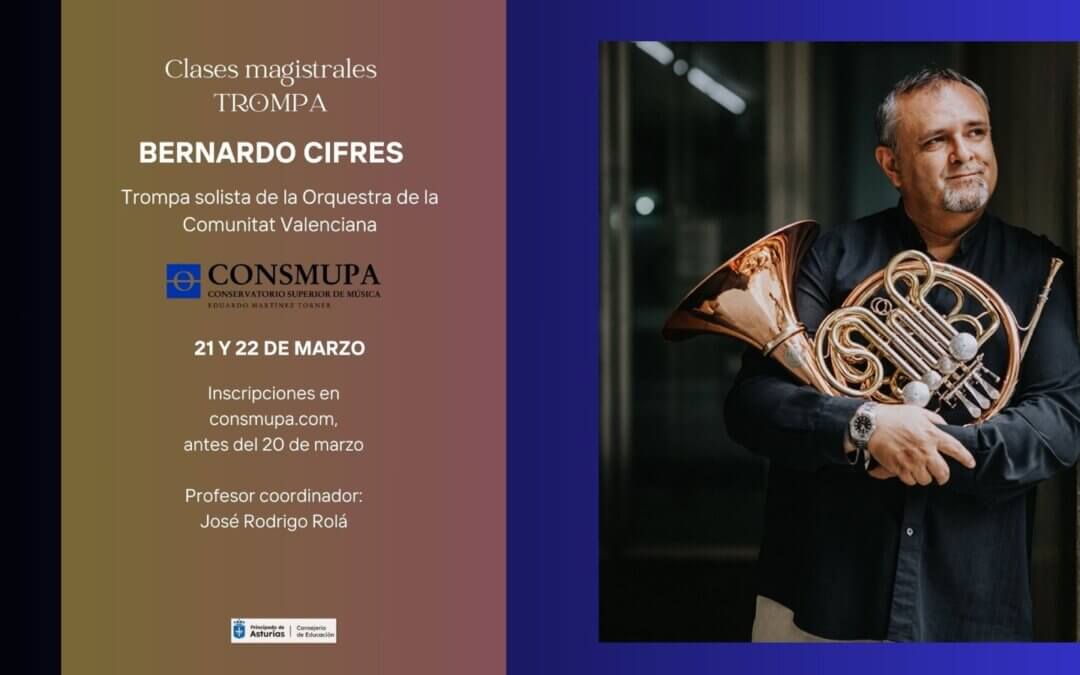 CLASES MAGISTRALES DE TROMPA – BERNARDO CIFRES