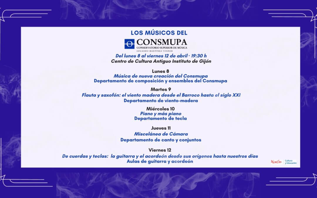CONCIERTOS EN EL ANTIGUO INSTITUTO DE GIJÓN