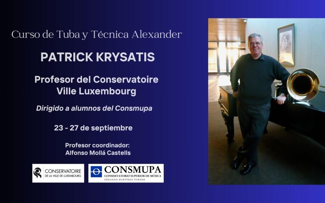 Curso de Tuba y Técnica Alexander. Patrick Krysatis