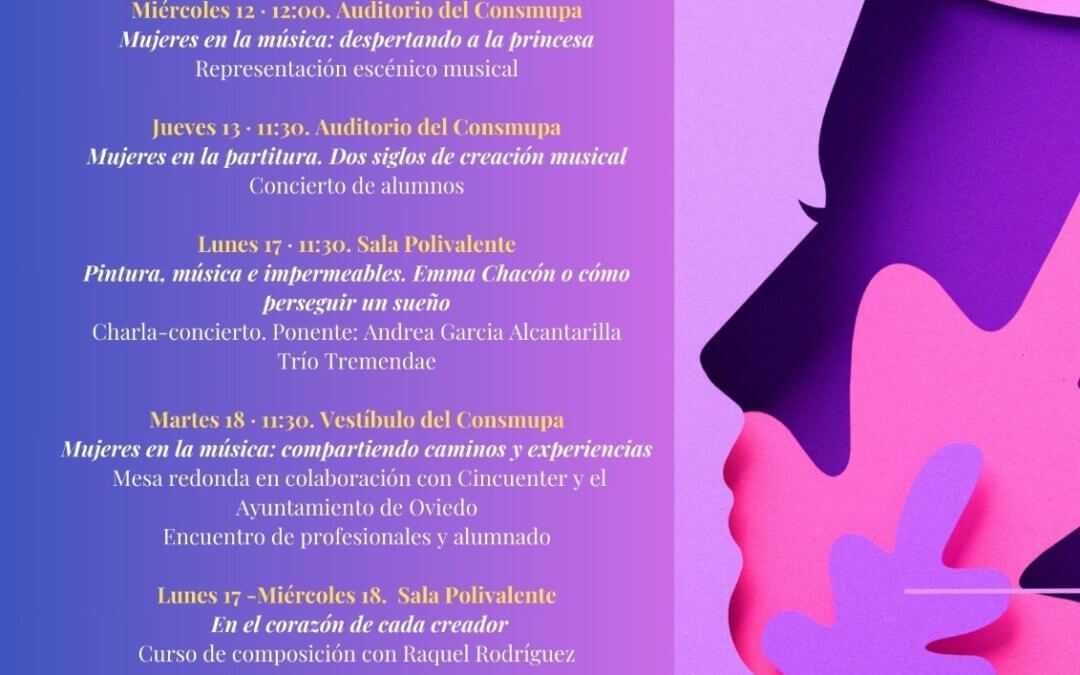 OCHO EVENTOS PARA CELEBRAR EL 8M