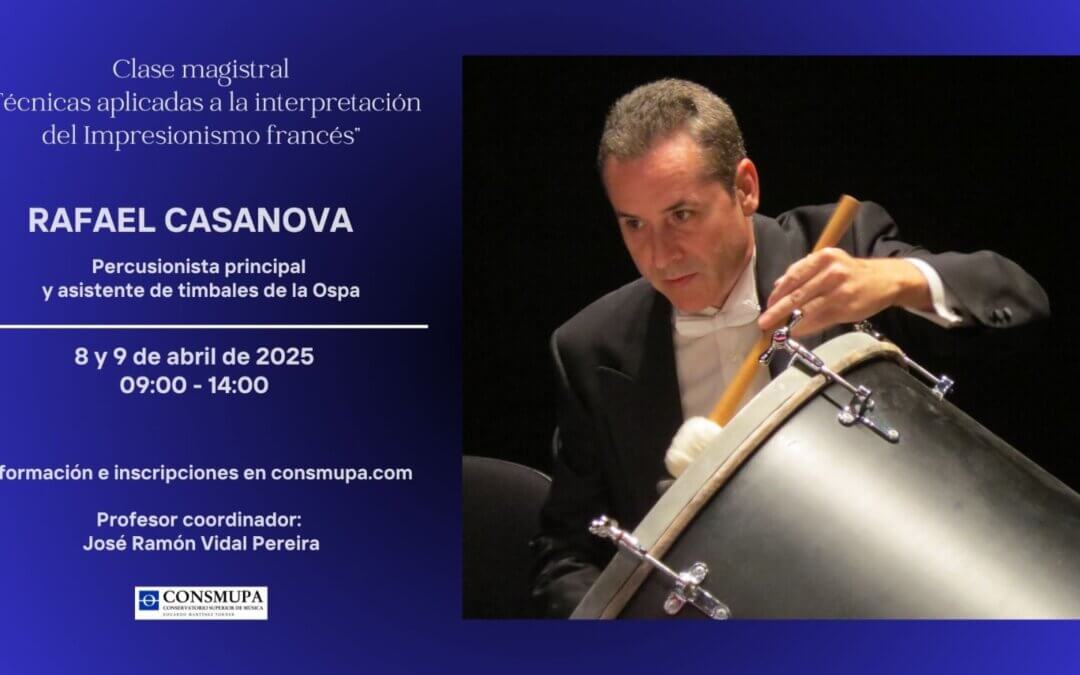 CURSO DE PERCUSIÓN: RAFAEL CASANOVA