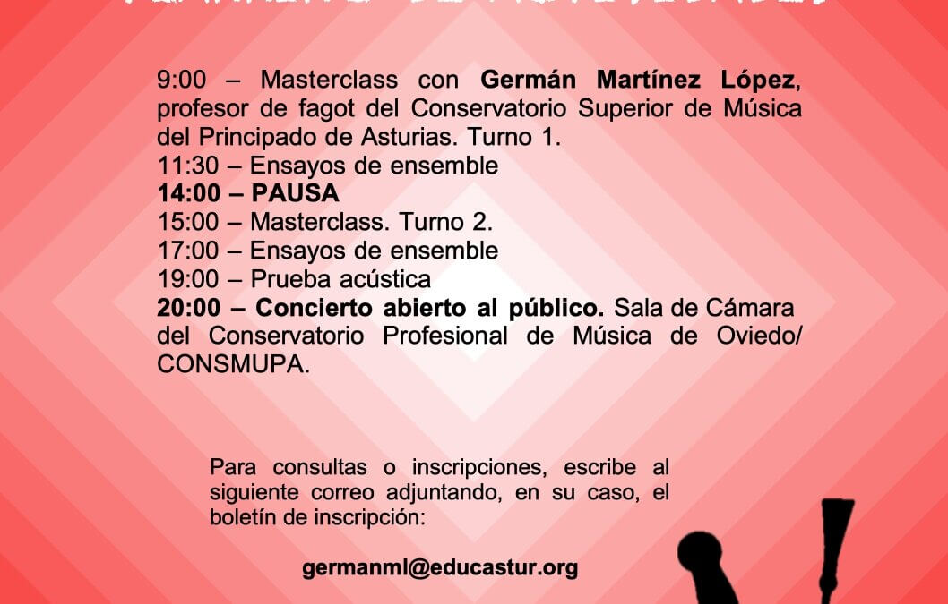 II Encuentro de fagot en Asturias