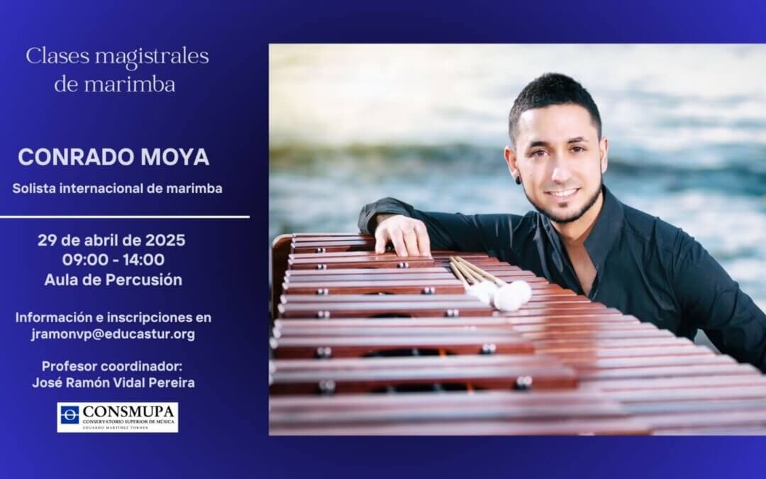 CURSO DE PERCUSIÓN: CONRADO MOYA