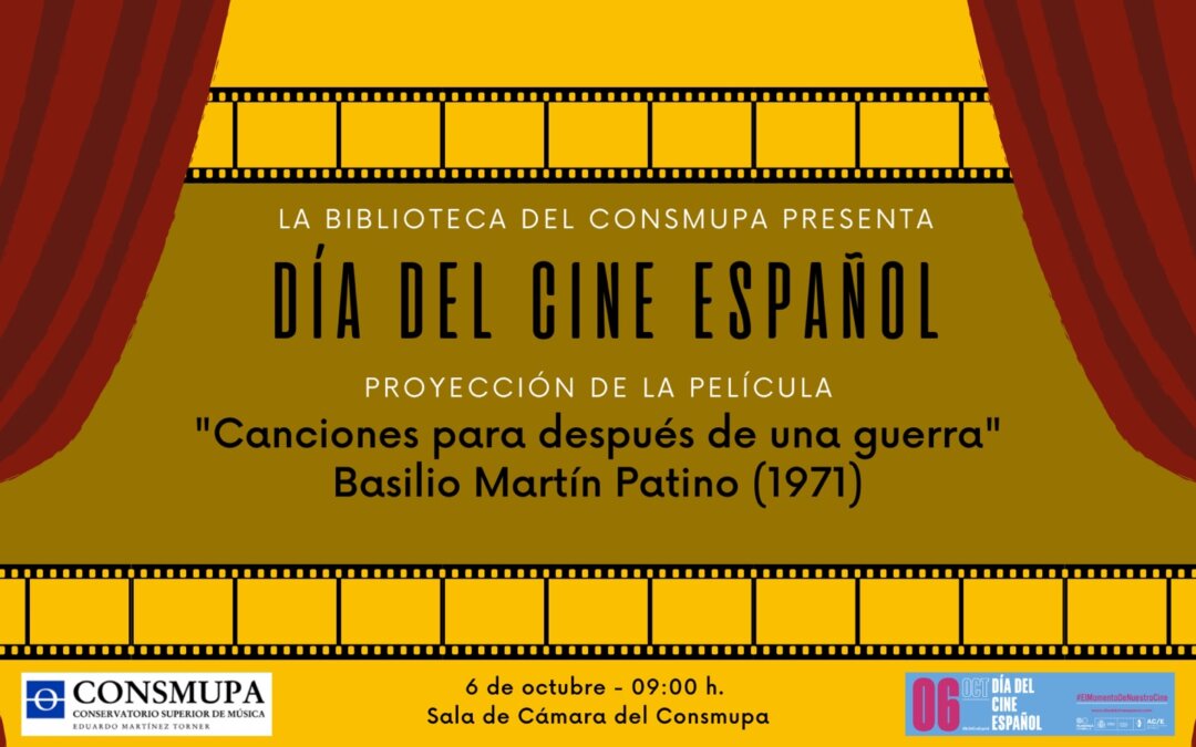 Proyección de la película documental Canciones para después de una guerra, de Basilio Martín Patino