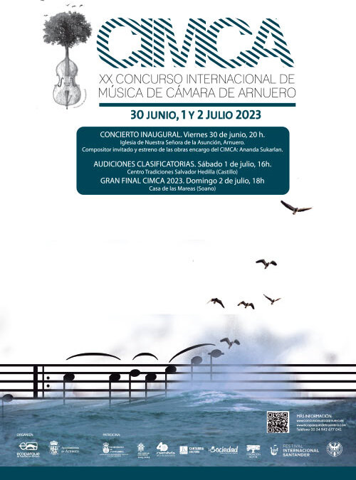 CIMCA XX Concurso internacional de Música de Cámara de Arnuero